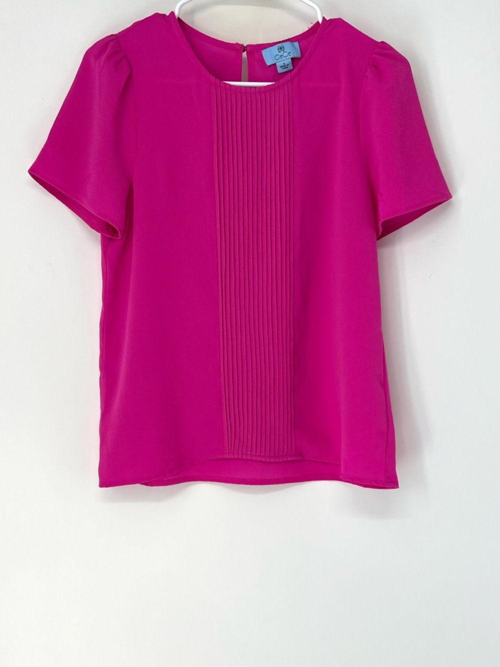 CeCe women’s hot pink blouse small